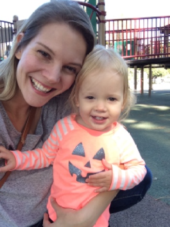 Steve's wife Amber Borycki and their daughter June